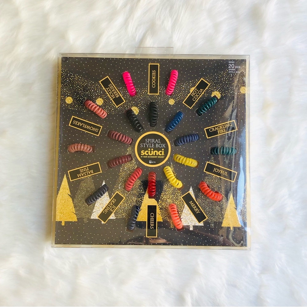 Scunci Spiral Style Box 20 pc